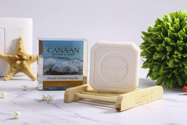 Canaan Minerals & Herbs Dead Sea Mineral Enriched Soap Bar